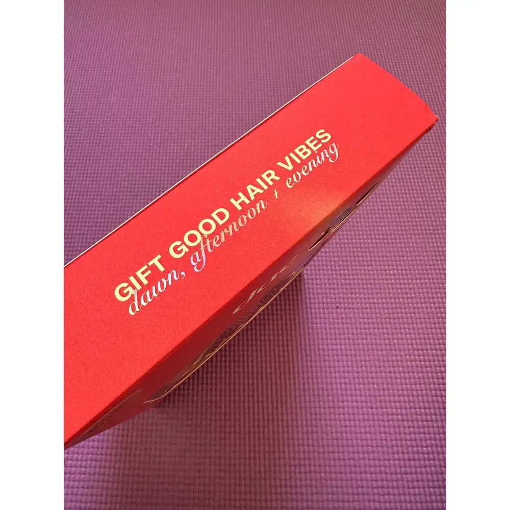 New dae Dreamy Hair Auras Set Dry Shampoo, 3-in1 Styling Cream, Dual Edge Brush